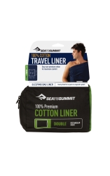 Premium Cotton Travel Liner with Pillow slip) 